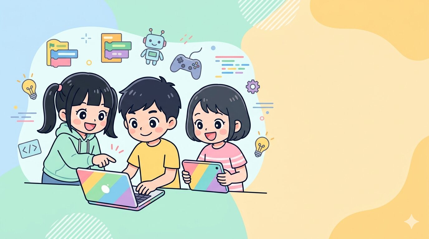 プログラミングを楽しく学ぶ日本の子どもたち