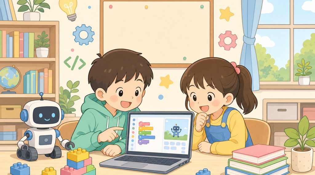 今週のプログラミング教育ニュースのイメージイラスト