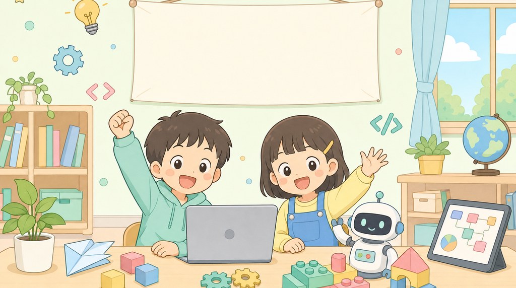 今週のプログラミング教育ニュースのイメージイラスト