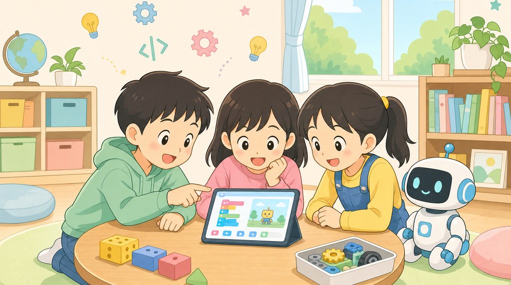 今週のプログラミング教育ニュースのイメージイラスト