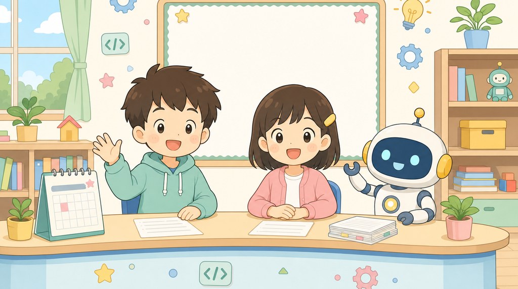 今週のプログラミング教育ニュースのイメージイラスト